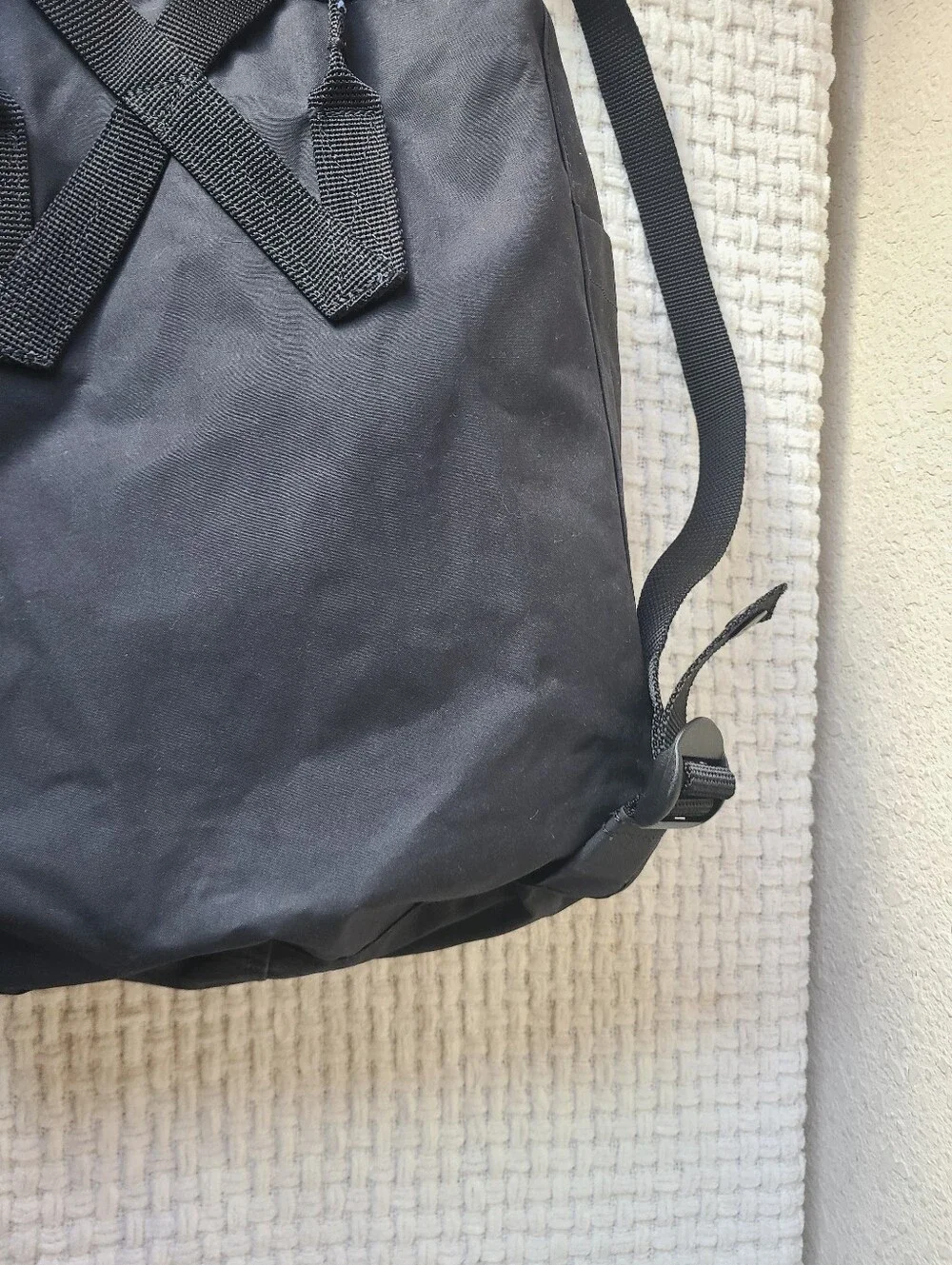 Fjallraven Classic Black Grey Backpack